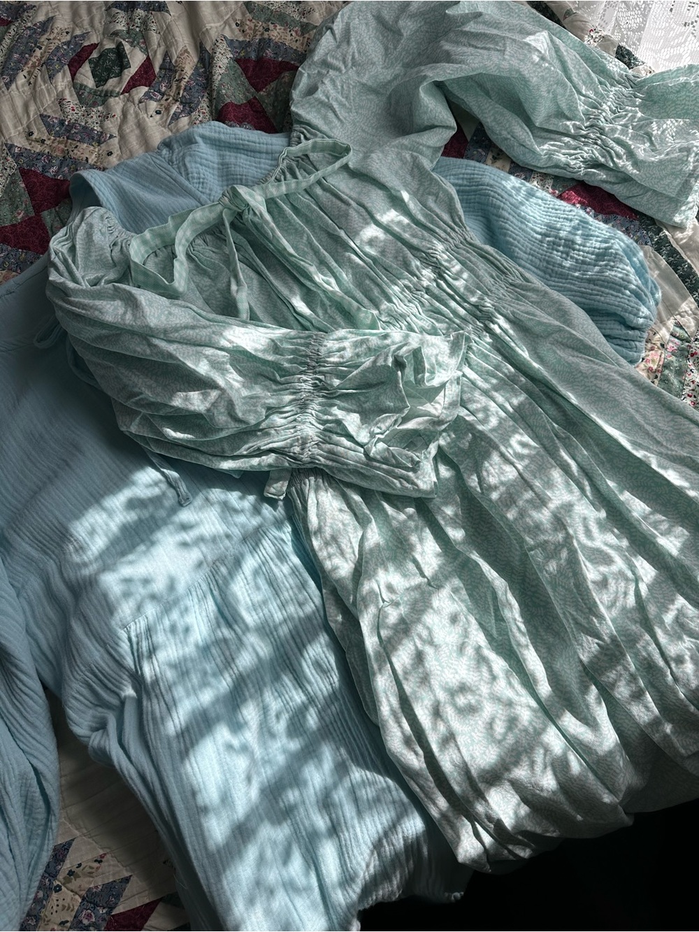 Handmade smocked waist dress